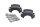 Lenkerklemmböcke Klemmschellen Schrauben oben BMW R 1200 GS K25 0307 R12 04-07