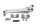 Kofferhalter links Kofferträger Seitenträger BMW R 1200 GS K25 0307 R12 04-07