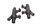 Paire culbuteurs axes soupapes côté droit BMW R 1200 GS K25 0307 R12 04-07