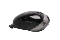 Benzintank brændstofbeholder sort og sølv Triumph Scrambler 400 X 24-24