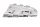 Bagagedrager afdekplaat achter kofferrek zilver BMW R 1200 GS K25 0307 R12 04-07