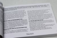 Pechhulp boekje Roadside Assistance Program Europe 1 gids Ducati universell