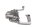 Bagagebærer topboksbeslag passagergreb bag BMW R 1200 GS K25 0307 R12 04-07