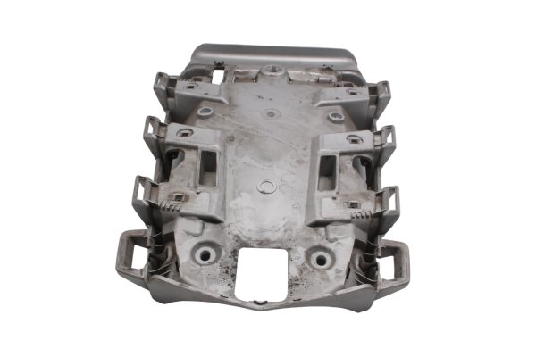 Luggage rack carrier base plate silver rear BMW R 1200 GS K25 0307 R12 04-07