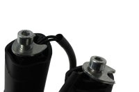 Indicators turn signals pair left right clear black Motorrad Zubehör universell