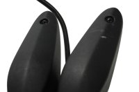 Indicators turn signals pair left right clear black Motorrad Zubehör universell