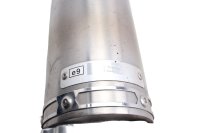 Exhaust silencer IXIL Xtrem muffler slip-on right Suzuki SV 1000 S WVBX 03-07