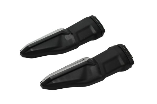 LED blinklys sæt venstre højre retningsviser klart glas Kawasaki Z 900 RS 26-26