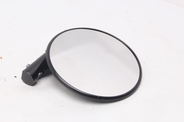 Bar end mirror rearview round black left right Motorrad Zubehör universell