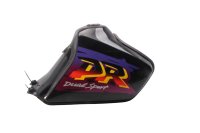 Fuel tank gas petrol reservoir black with decals Suzuki DR 650 SE SP46B 96-00