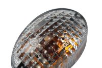 Indicators pair turn signals clear left right 12V Motorrad Zubehör universell