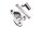 Kædestrammer oliepumpe stempel fjeder motor BMW R 1200 GS K25 0307 R12 04-07