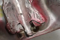 Benzinetank brandstofreservoir rood BMW K 100 RS 2 Ventiler K589 0502 83-89