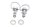 Quick release fairing fastener screw right BMW R 1200 GS K25 0307 R12 04-07