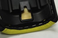 Sella sedile pilota passeggero imbottitura nero giallo Aprilia Tuareg 660 25-25