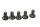 Bremsscheibenschrauben Bolzen Satz 5 Stück hinten BMW R 1200 RT K26 0368 05-09