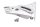 Supporto cupolino destro staffa parabrezza BMW R 1200 GS K25 0307 R12 04-07