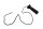 Heizgriff Gasgriff rechts Griffheizung Lenker vorne BMW R 1200 RT K26 0368 05-09