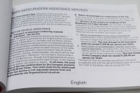 Pechhulp boekje Roadside Assistance Program Europe 1 gids Ducati universell
