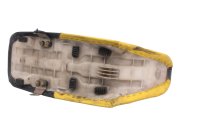 Seat saddle rider passenger cushion black yellow Suzuki DR 650 SE SP46B 96-00