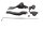 Serrure de selle mécanisme verrouillage arrière BMW R 1200 GS K25 0307 R12 04-07