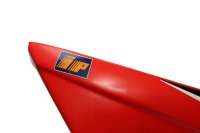 Sottopedana carena inferiore pianale rossa Aprilia SR 50 LC Di Tech Racing 04-04