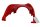 Sottopedana carena inferiore pianale rossa Aprilia SR 50 LC Di Tech Racing 04-04