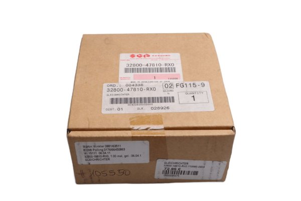 Voltage regulator rectifier 32800-47810-RX0 32800-18810-RX0 Suzuki universell