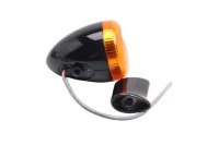 Intermitente LED bullet indicador negro con tapa Harley-Davidson universell