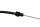 Gaszug Bowdenzug Drosselklappe Seilzug rechts BMW R 1200 RT K26 0368 05-09