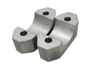 Handlebar clamps risers mounts upper top caps pair Motorrad Zubehör universell