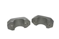 Handlebar clamps risers mounts upper top caps pair Motorrad Zubehör universell