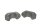 Handlebar clamps risers mounts upper top caps pair Motorrad Zubehör universell