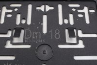 Number plate holder licence frame 180x200mm ICI Motorrad Zubehör universell