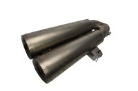 Endschalldämpfer Endtopf Auspuff Akrapovic Doppel...