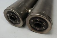 Endschalldämpfer Endtopf Auspuff Akrapovic Doppel links BMW R 1200 R nineT 16-16