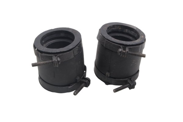 Intake boots carburetor rubbers set with clamps Kawasaki EL 250 E EL250B/E 91-95