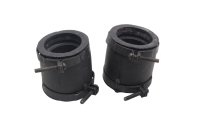 Intake boots carburetor rubbers set with clamps Kawasaki EL 250 E EL250B/E 91-95