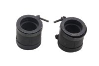 Intake boots carburetor rubbers set with clamps Kawasaki EL 250 E EL250B/E 91-95