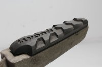 Duovoetsteunen paar passagier rubber links rechts achter Ducati universell