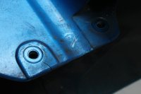 Front fender mudguard splash protector blue Kawasaki ZR 7S ZR750F H 01-04