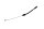 Throttle cable left side accelerator wire Bowden BMW R 1200 RT K26 0368 05-09