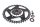 Couronne pignon 43 dents JMP arrière avant transmission Aprilia RSV4 RK 09-12