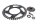Couronne pignon 43 dents JMP arrière avant transmission Aprilia RSV4 RK 09-12