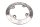 Brake disc rotor rear NG Brakes 240mm 4-hole Suzuki DR 650 SE SP46B 96-00