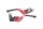 Bromshandtag kopplingshandtag sats justerbar fällbar Honda CBR 900 RR SC50 02-03