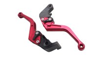 Levier de frein embrayage kit Raximo réglable court rouge Aprilia RSV4 RK 09-12