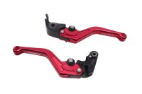 Levier de frein embrayage kit Raximo réglable court rouge Aprilia RSV4 RK 09-12