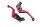 Levier de frein embrayage kit Raximo réglable court rouge Aprilia RSV4 RK 09-12