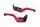 Levier de frein embrayage kit Raximo réglable court rouge Aprilia RSV4 RK 09-12